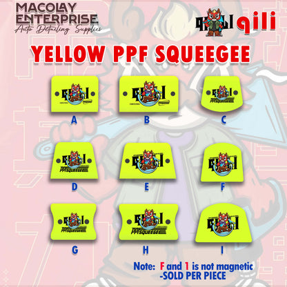 WR-114 Qili Yellow Squeegee for PPF
