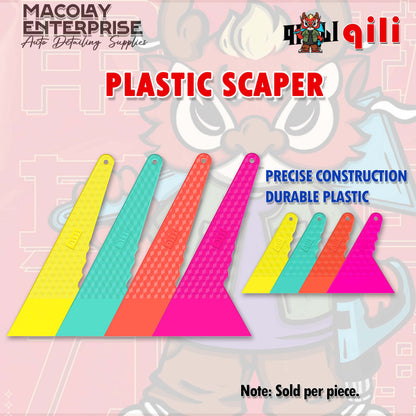 WR-116 Qili Triangular Scraper Straight Handle for Car Tint