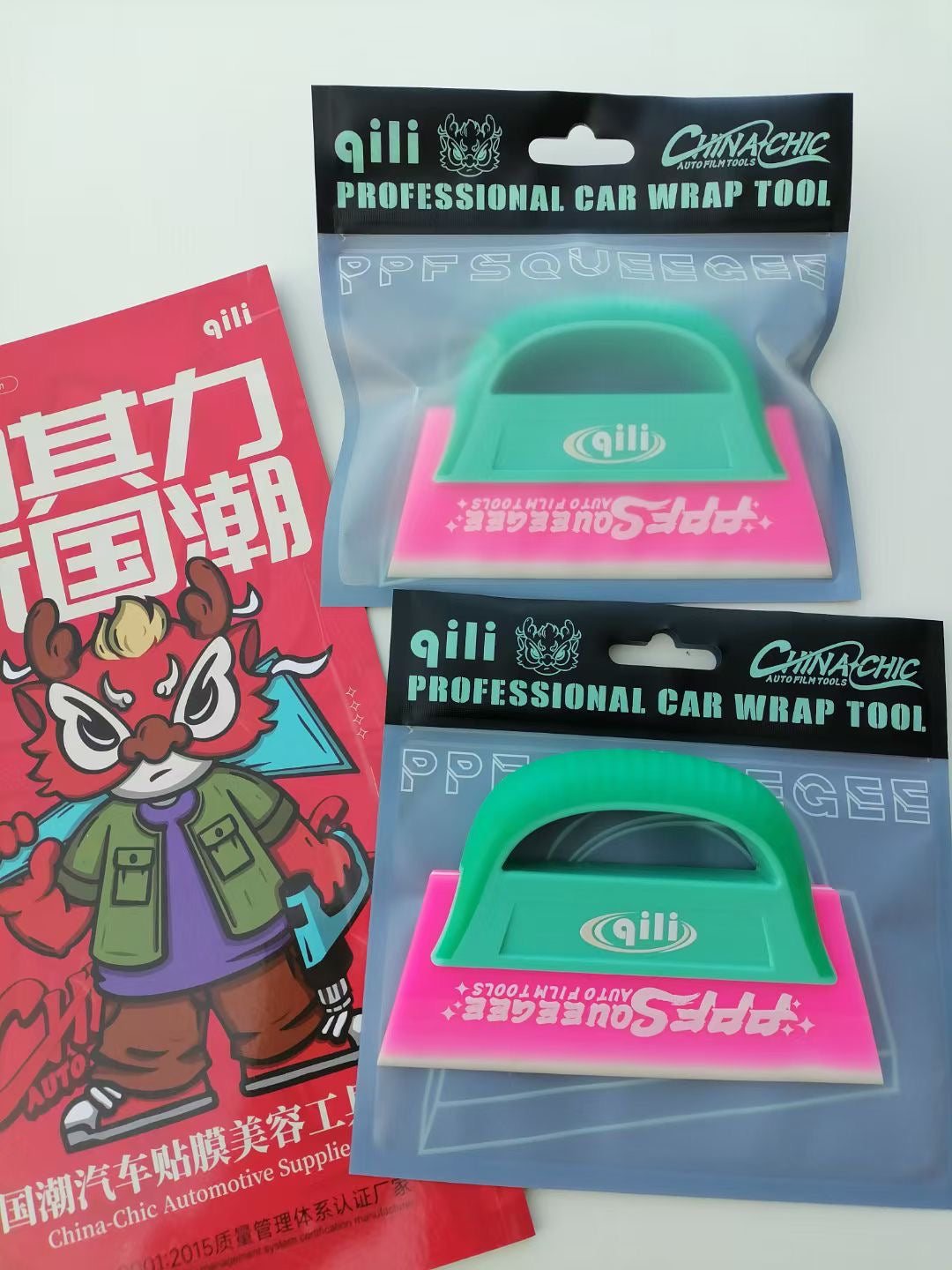 WR-118 Qili PPF Squeegee with Ergonomic Handle for Car PPF