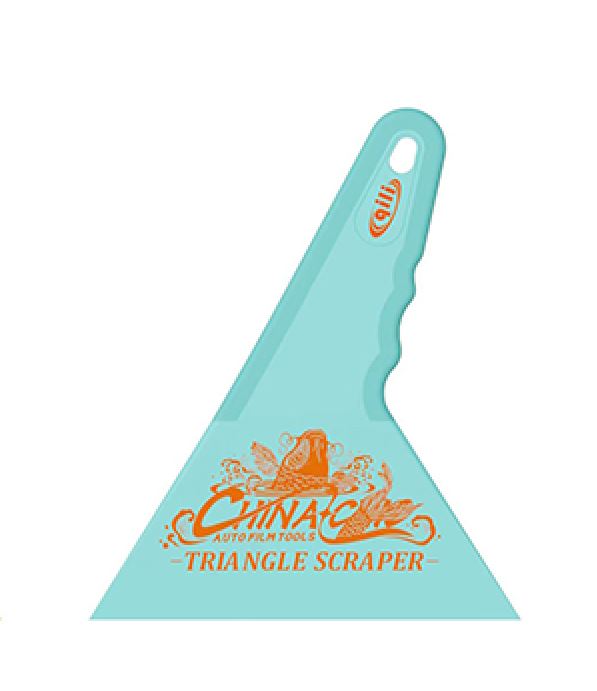 WR-117 Qili Triangular Scraper Rubber Handle for Car Tint
