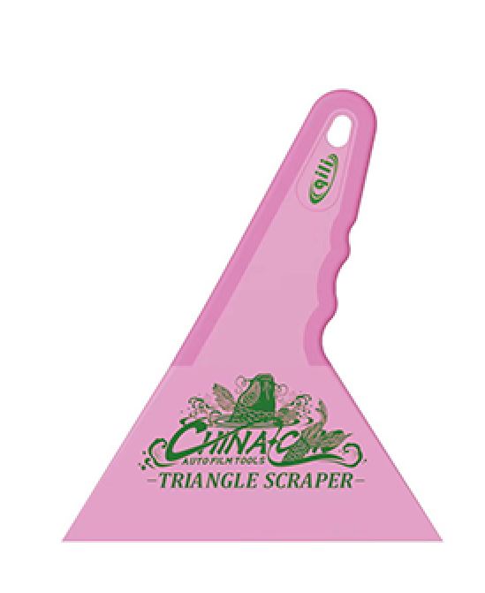 WR-117 Qili Triangular Scraper Rubber Handle for Car Tint