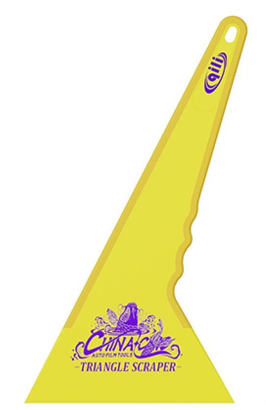 WR-117 Qili Triangular Scraper Rubber Handle for Car Tint