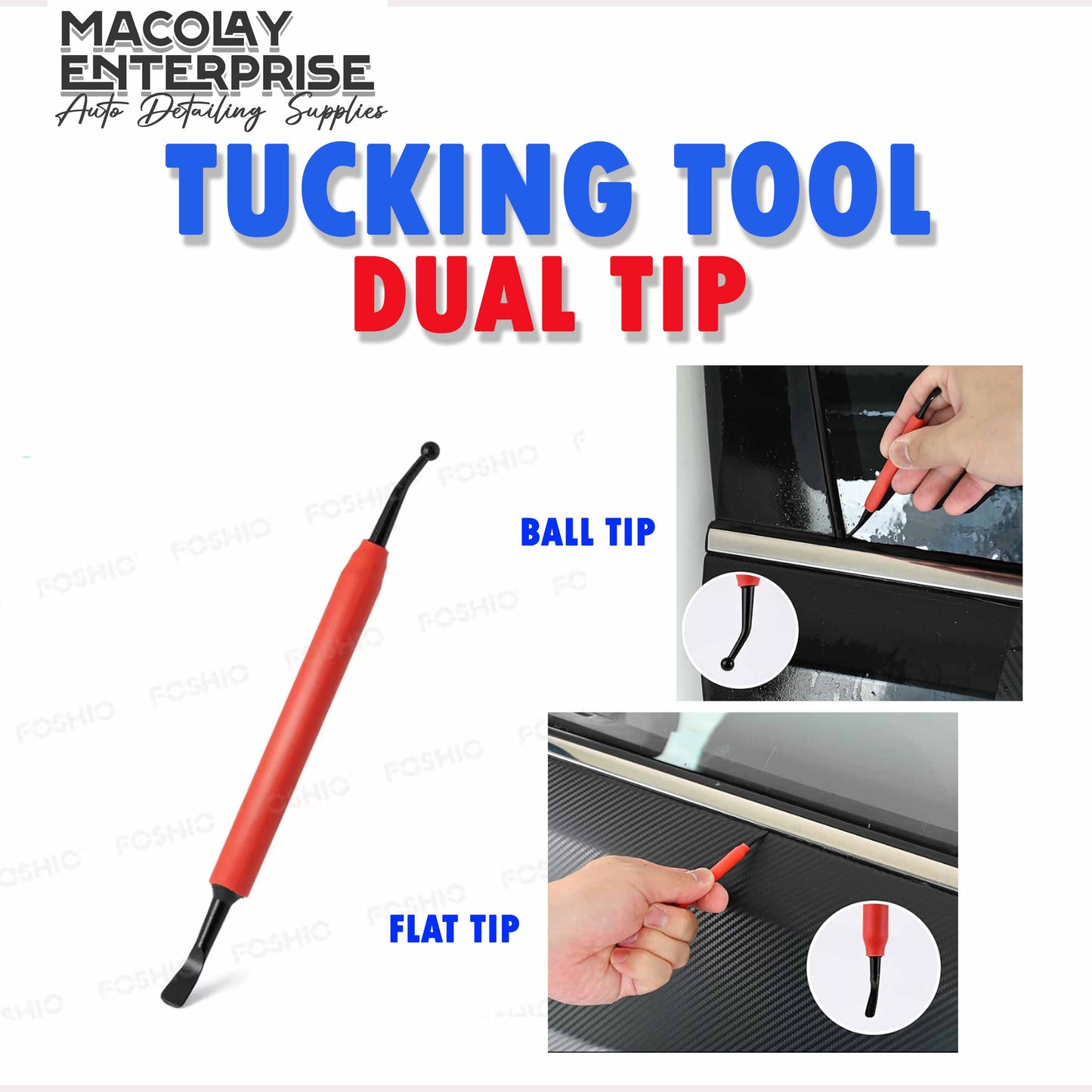 WR-88 Tucking Tool Dual Tip for Car Tint