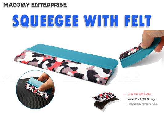 WR-77 Felt Edge Squeegee for Car PPF
