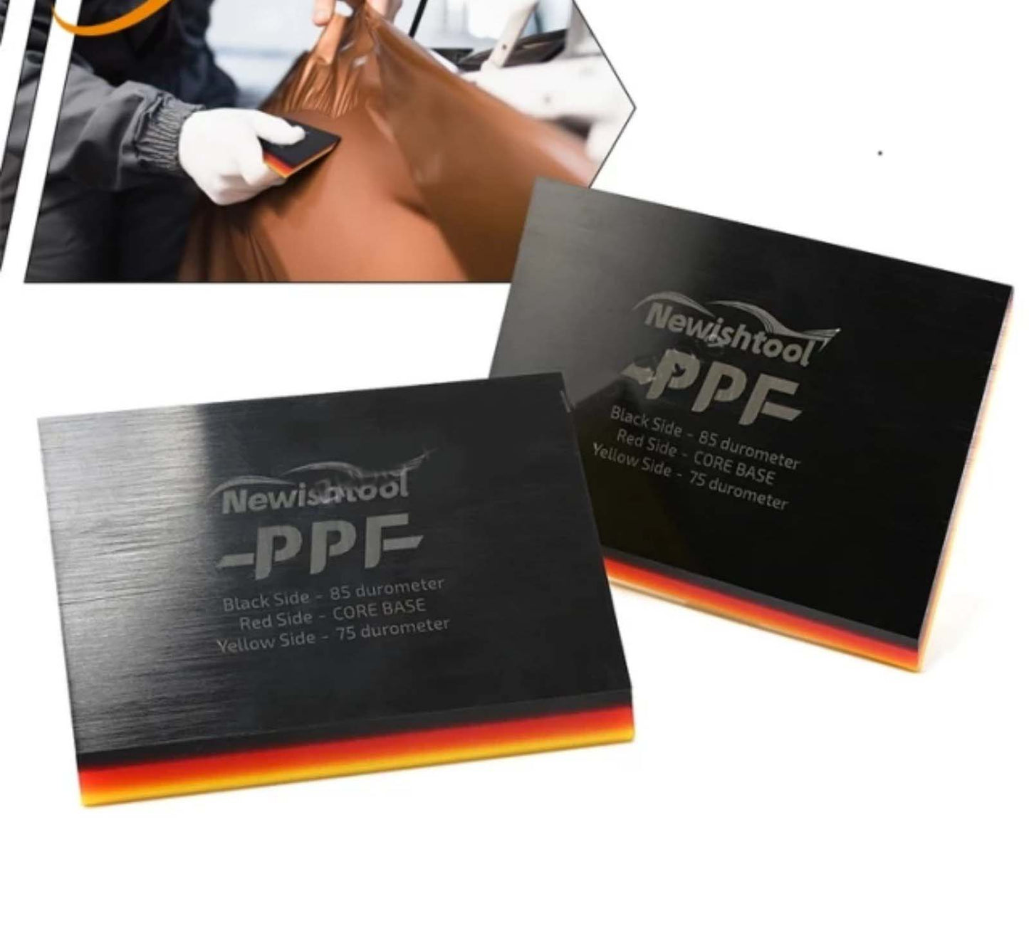 WR-57 3-Layer Rubber Squeegee for Car PPF