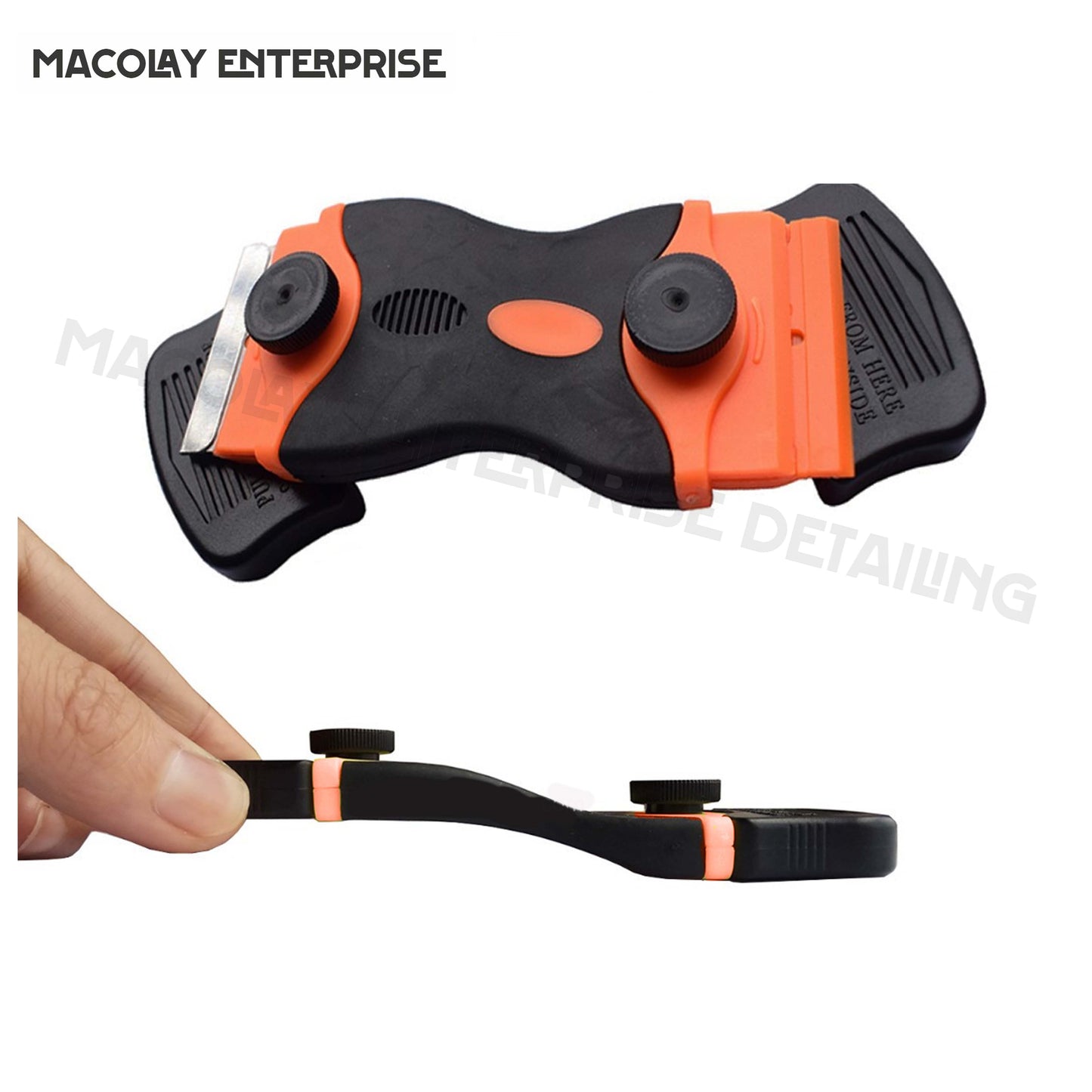 WR-45 Double Sides Razor Scraper with extra blades for Car PPF