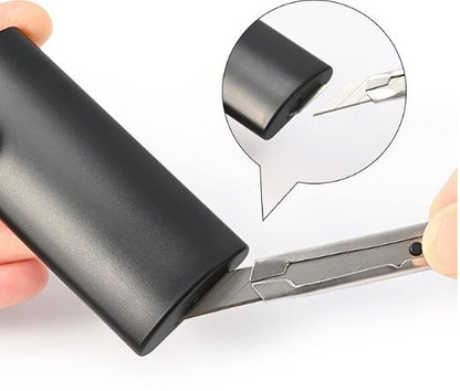 WR-96 Blade Cut off Disposal Black Container for Car PPF