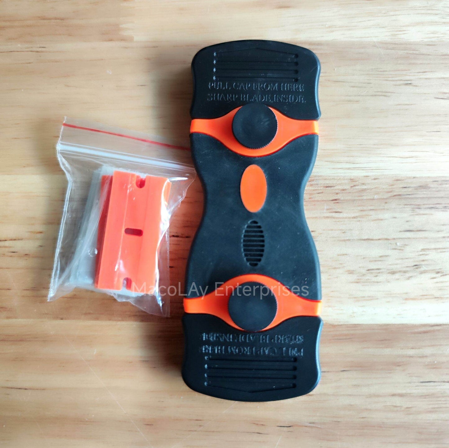 WR-45 Double Sides Razor Scraper with extra blades for Car PPF