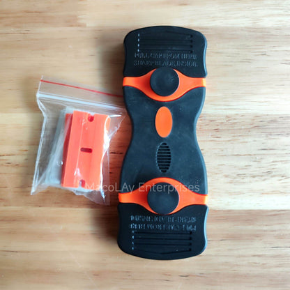 WR-45 Double Sides Razor Scraper with extra blades for Car PPF