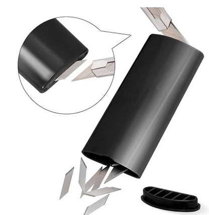 WR-96 Blade Cut off Disposal Black Container for Car PPF