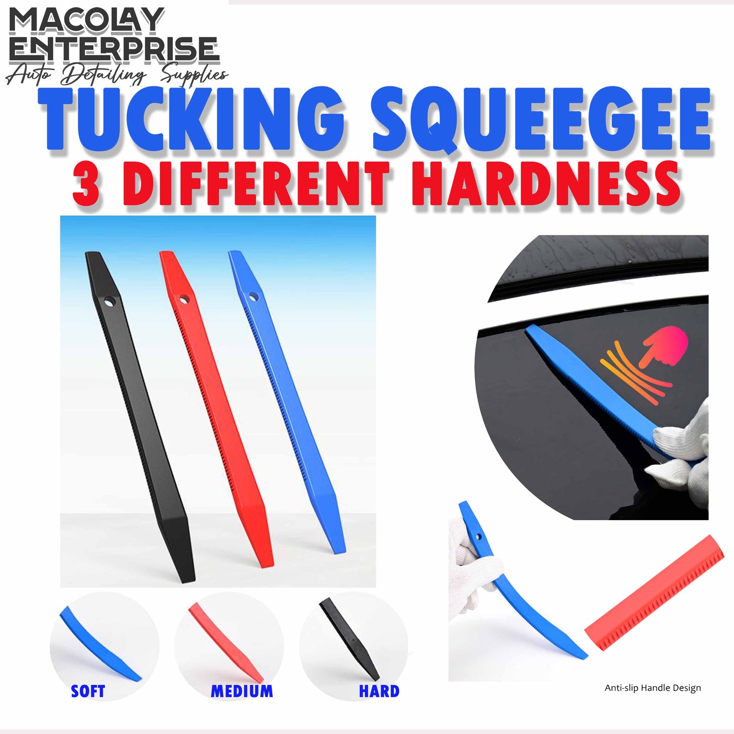 WR-91Tucking Squeegee for Car PPF