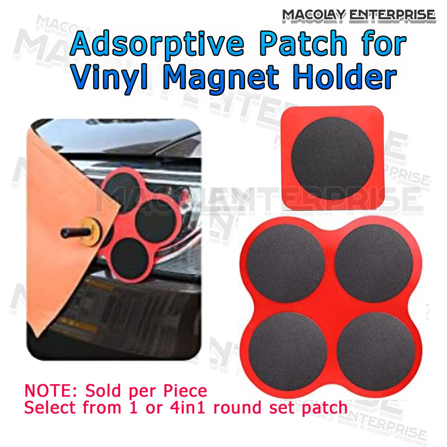 WR-72  Adsorptive Patch for Vinyl Wrap Gripper Magnet for Car Wrapping