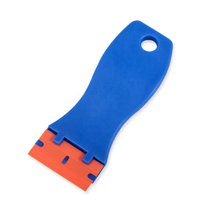 WR-38 Blue Plastic Scraper with plastic blade for Car PPF