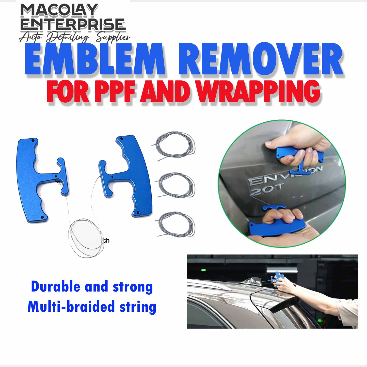 WR-94 Emblem Remover Tool for Car PPF