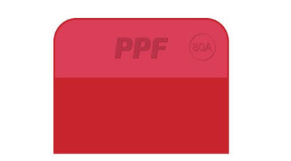 WR-78 Green, Red, Black Car PPF Rubber Squeegee