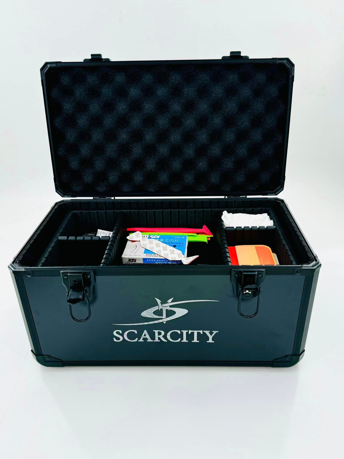 WR-107 Scarcity Heavy Duty Professional PPF Tool Kit Aluminum Tool Box