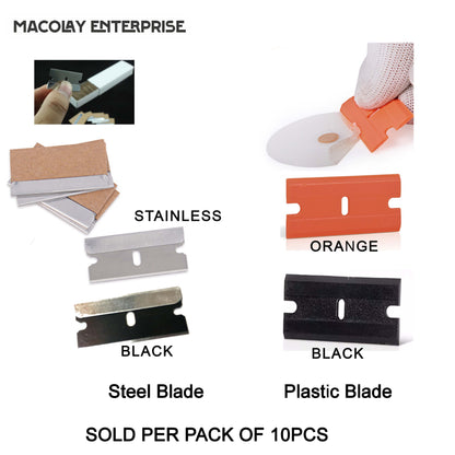 WR-102 4-cm Blade Scraper refill 10pcs blades per pack
