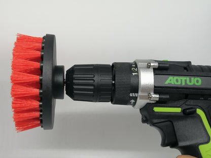 IN-28 Hard Bristles Drill Brush Set Car interior Brush Set