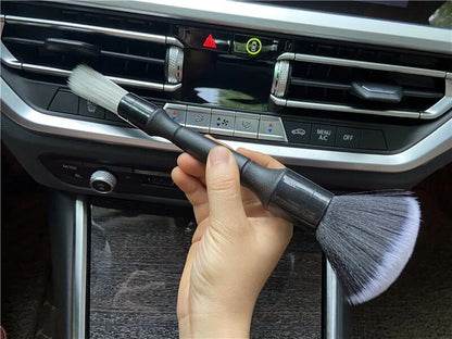 IN-52 Ultra Soft and Fine Tip 2 in 1 Car interior Detailing Brush
