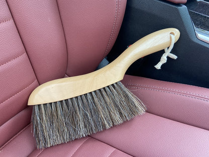 IN-48 Horse Hair Car Interior Brush & Duster