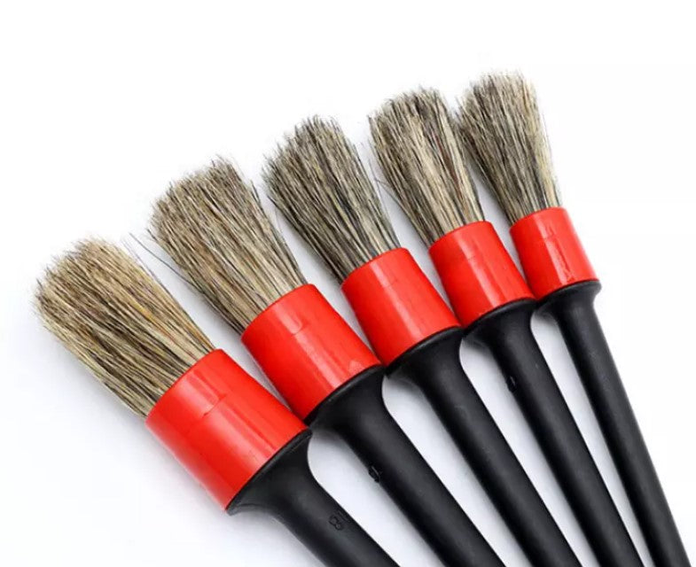IN-42 Mixed Bristles 5 pcs Car Detailing Brush Set