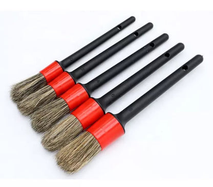 IN-42 Mixed Bristles 5 pcs Car Detailing Brush Set