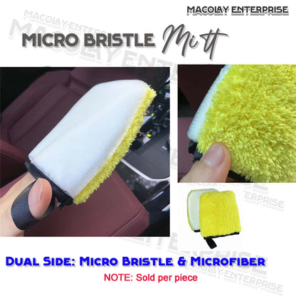 IN-45 Micro Bristle Sponge Pad or Mitt Interior Brush