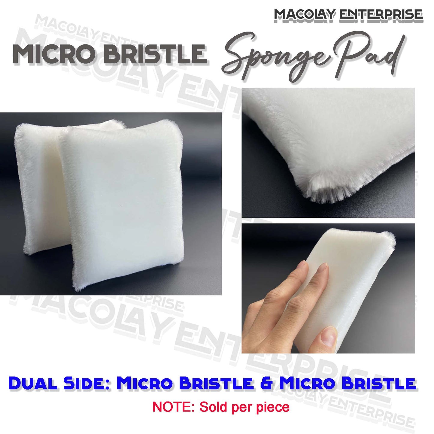 IN-45 Micro Bristle Sponge Pad or Mitt Interior Brush