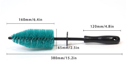 WH-17 Blue Green/Teal Small Wheel brush