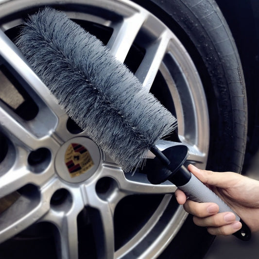 WH-01C Gray Soft Bristle Large Wheel Brush