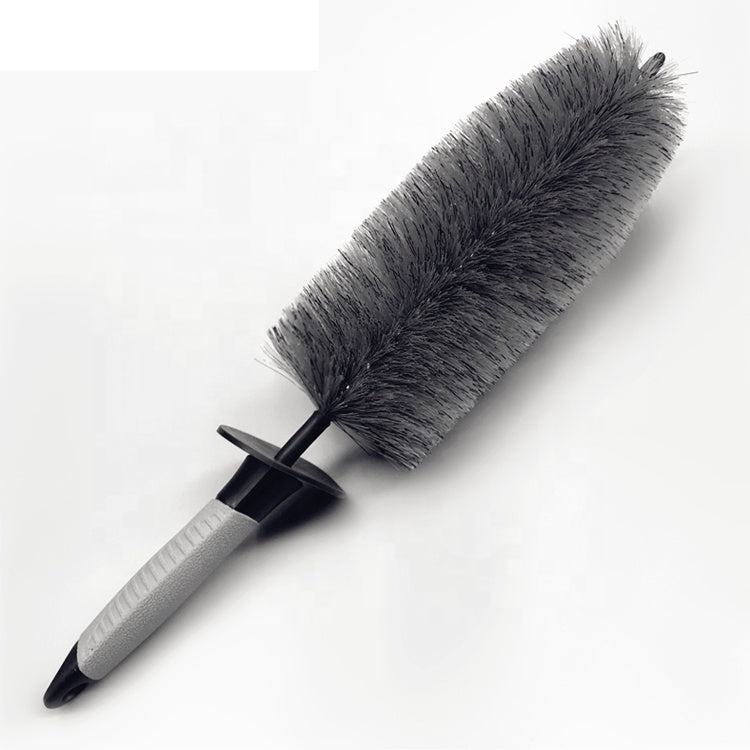 WH-01C Gray Soft Bristle Large Wheel Brush
