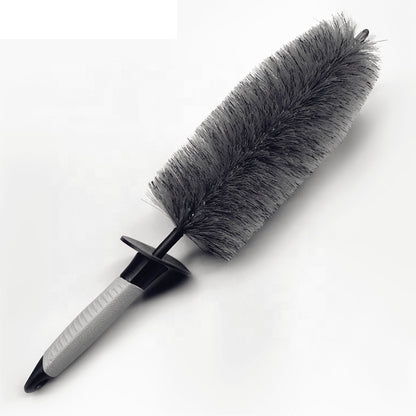 WH-01C Gray Soft Bristle Large Wheel Brush