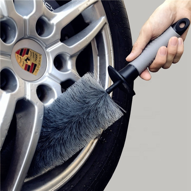 WH-01C Gray Soft Bristle Large Wheel Brush