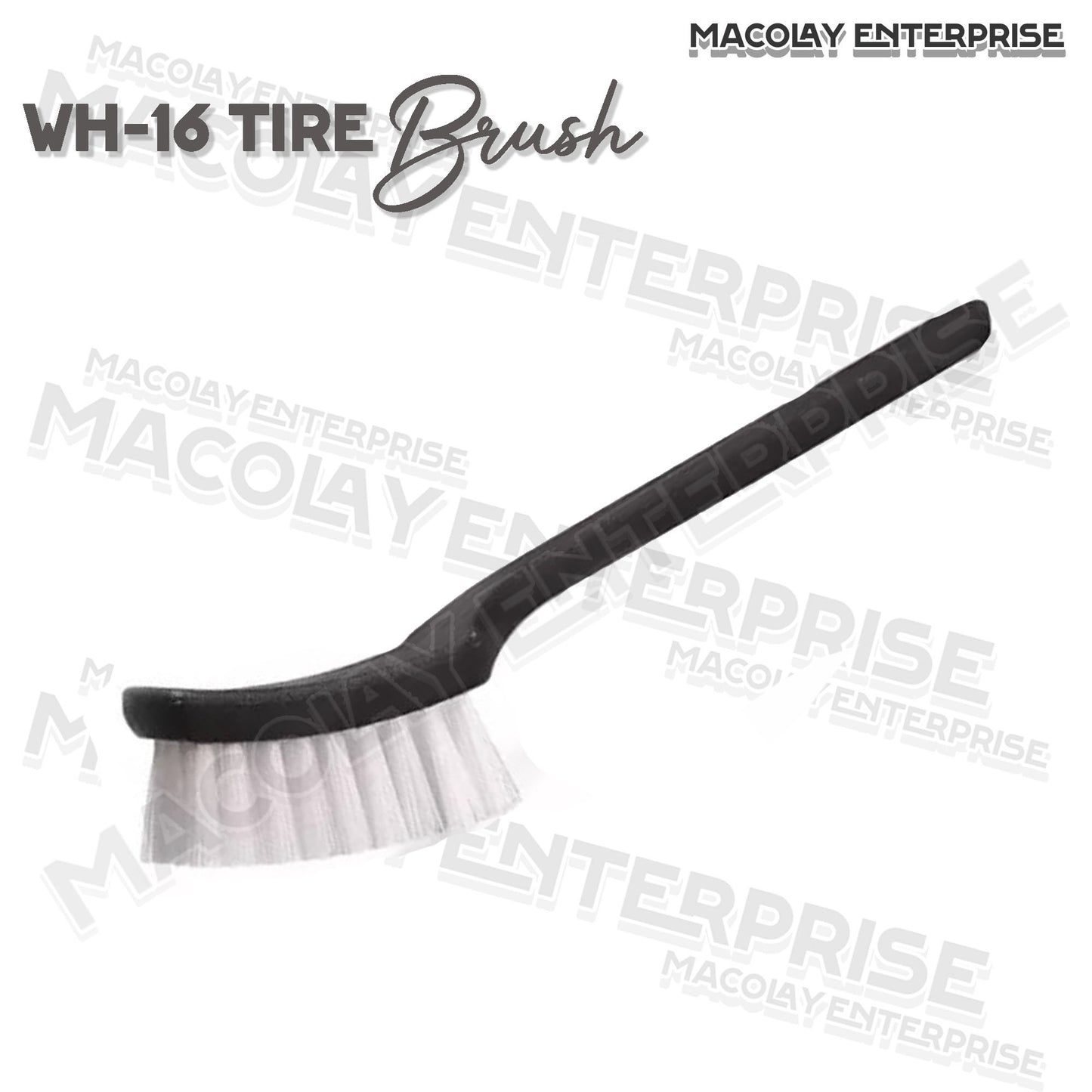 WH-16 Medium Soft Bristle Ergonomic Tire Brush