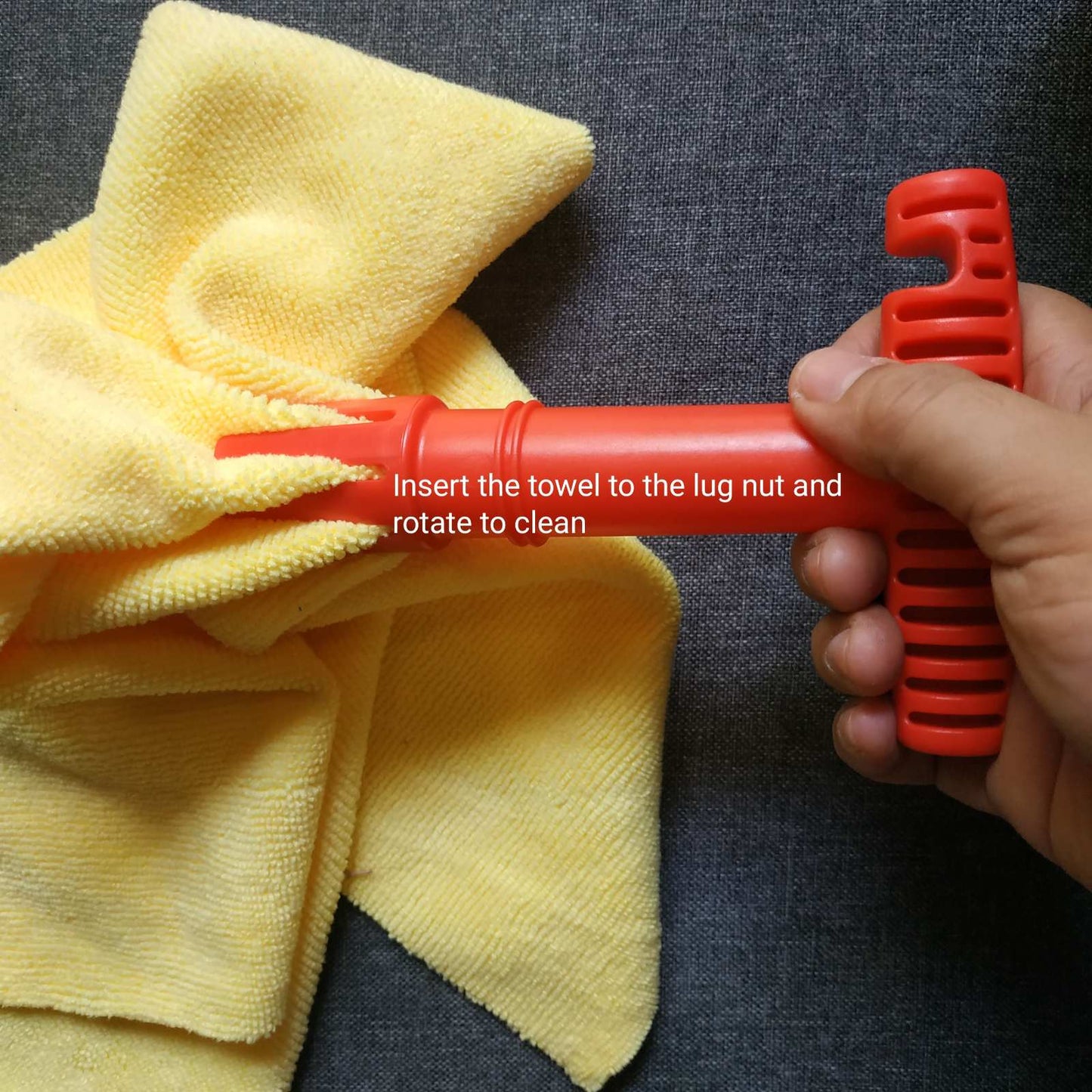 WH-20 Lug Nut Cleaner Brush