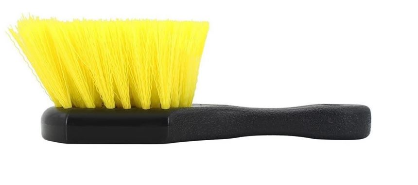 WH-12 Yellow Hard bristles Tire Brush