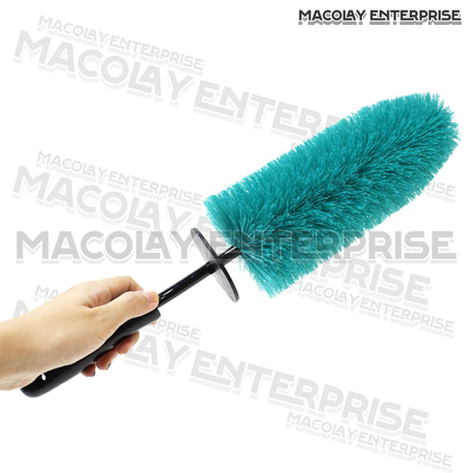 WH-01B Blue Green/Teal Large Wheel Brush