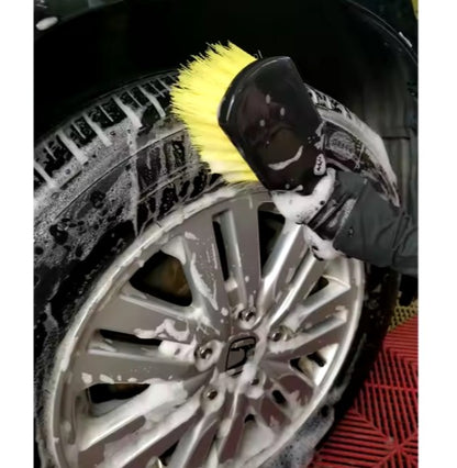 WH-12 Yellow Hard bristles Tire Brush