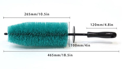 WH-01B Blue Green/Teal Large Wheel Brush