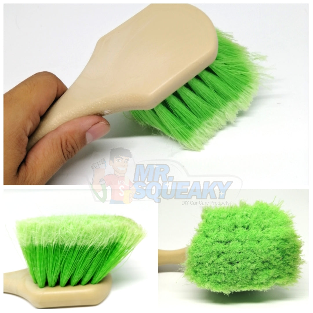 WH-09 Flagged Bristles Wheel/Rim Brush