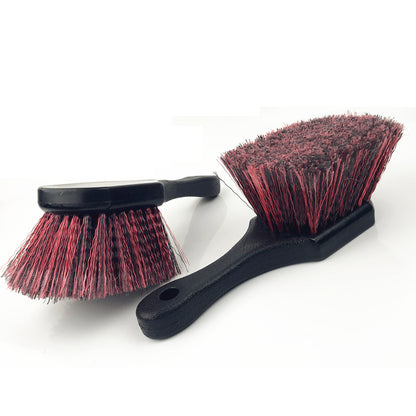 WH-27 Red-Black Flagged Bristles Wheel Brush