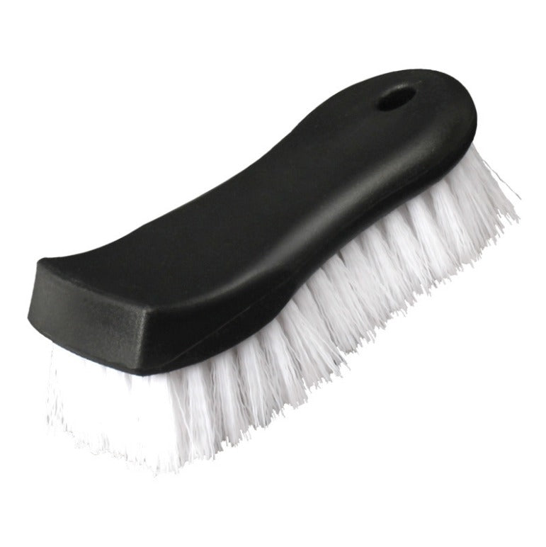 WH-28 White Hard Bristle Tire Brush