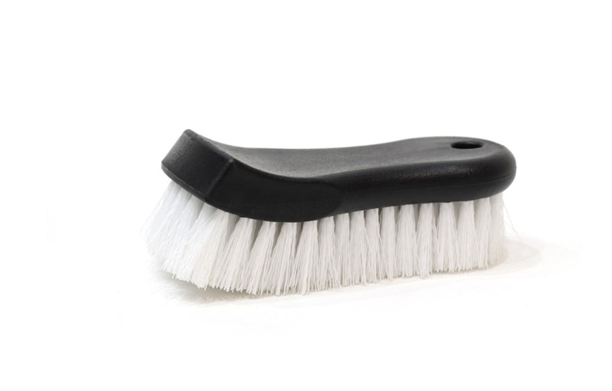 WH-28 White Hard Bristle Tire Brush