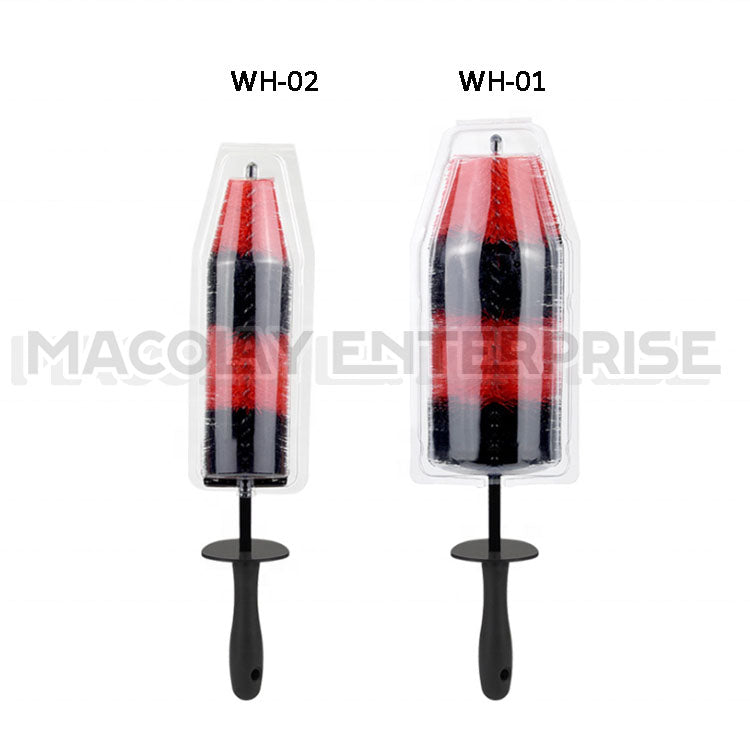 WH-01A Red Black Large Wheel Brush
