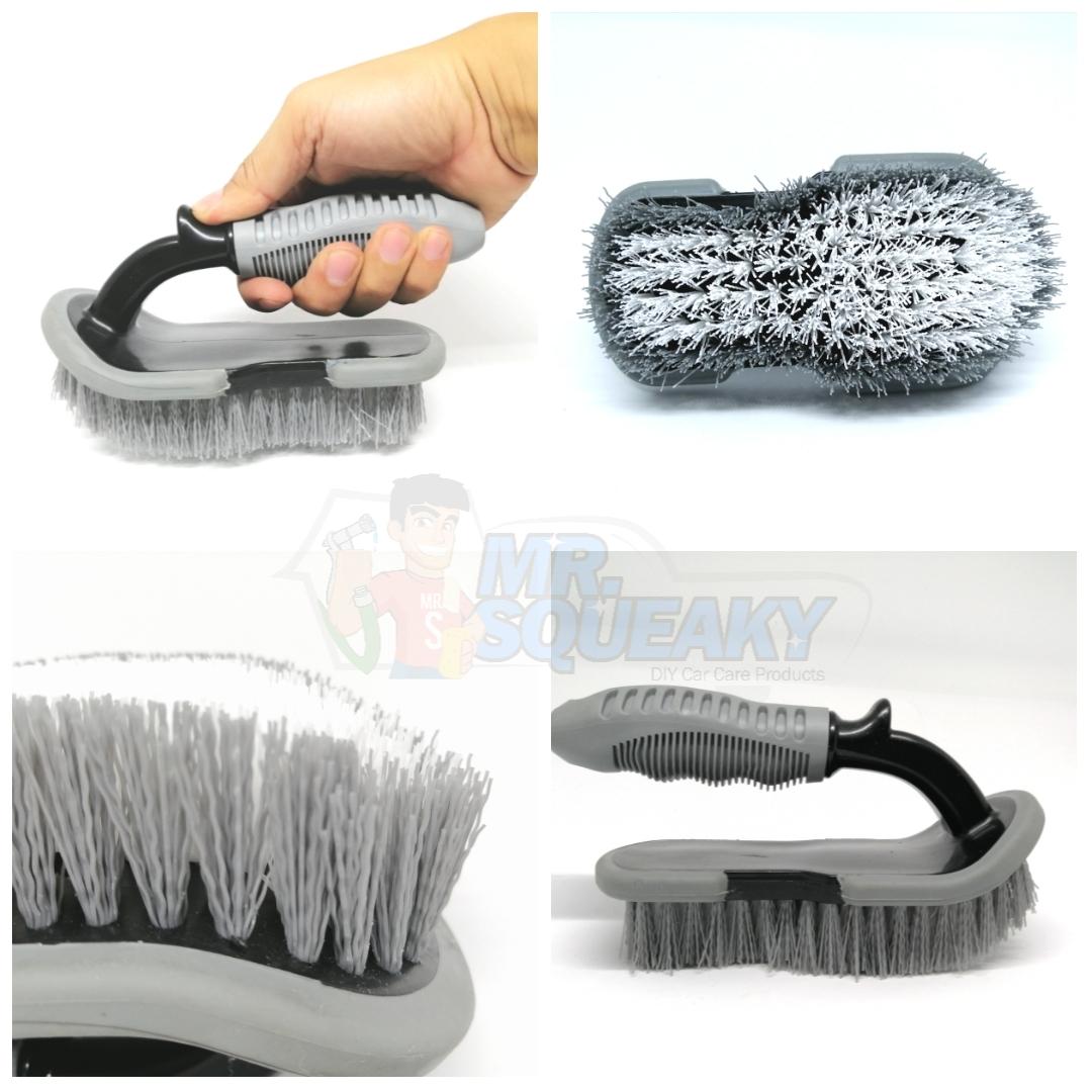 WH-06 Hard Bristle Gray Tire Brush
