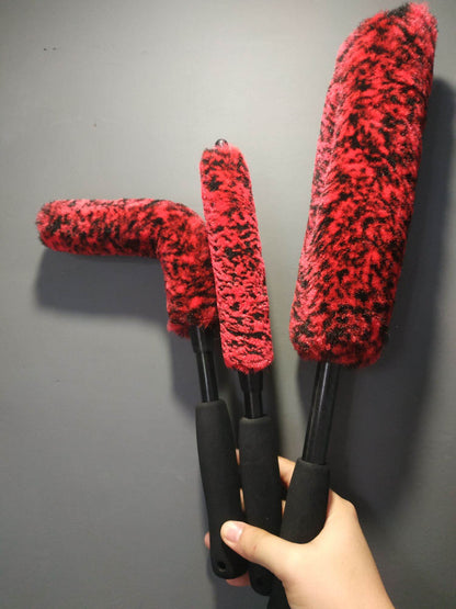 WH-04 3pcs Wheel Woolies Brush Set