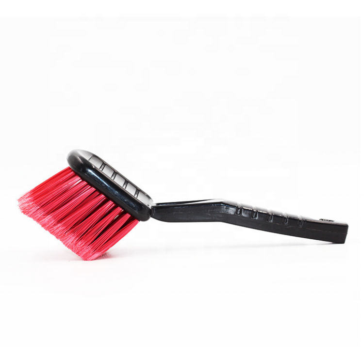WH-11 Red Flagged Bristles Tire Brush