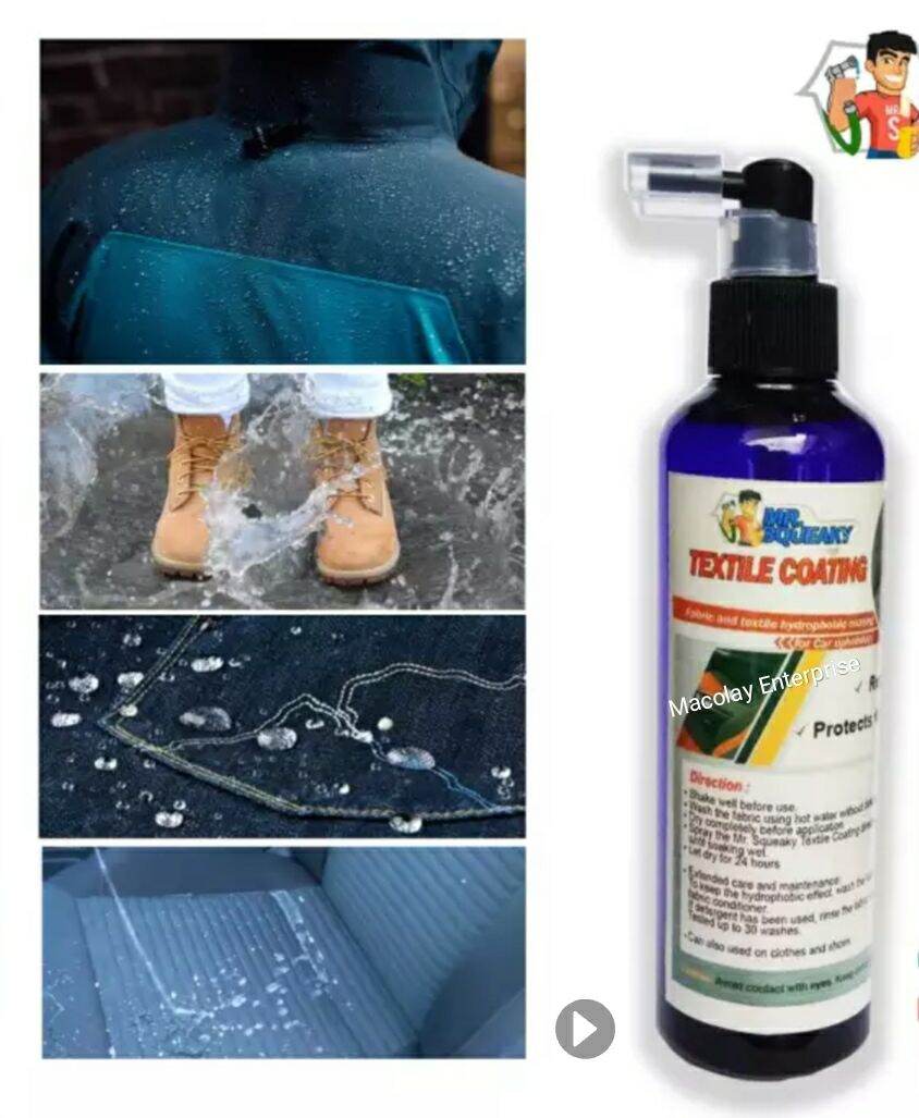 Mr. Squeaky Textile Coating Water Repellent