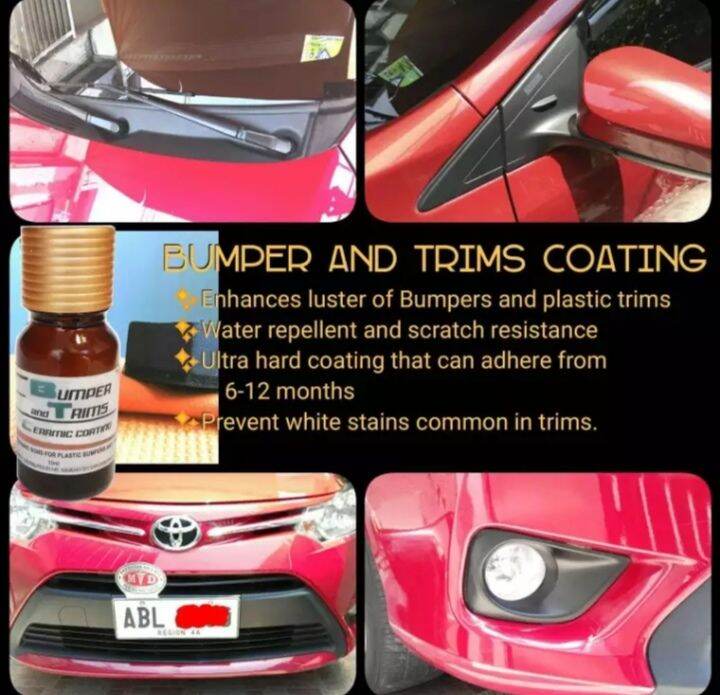 Mr. Squeaky Plastic, Bumper and Trims Ceramic Coating 10ml