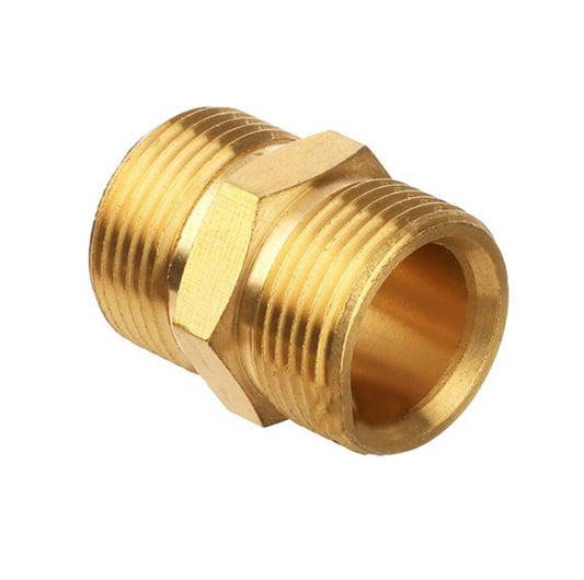 F04 Pressure Washer Coupler M22-14 to M22-14 or M22-14 to M22-15 Male Fittings